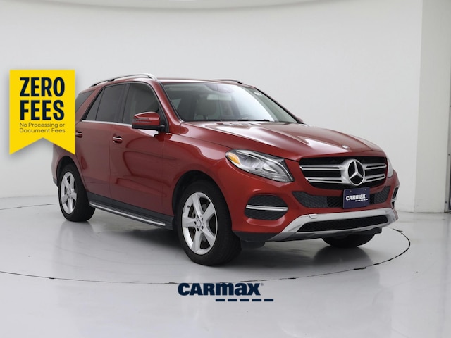 Red 2017 Mercedes-Benz GLE SUV / Crossover Rear-Wheel Drive Automatic