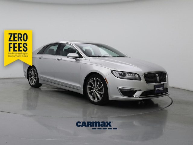 Silver 2019 Lincoln MKZ Sedan Front-Wheel Drive Automatic