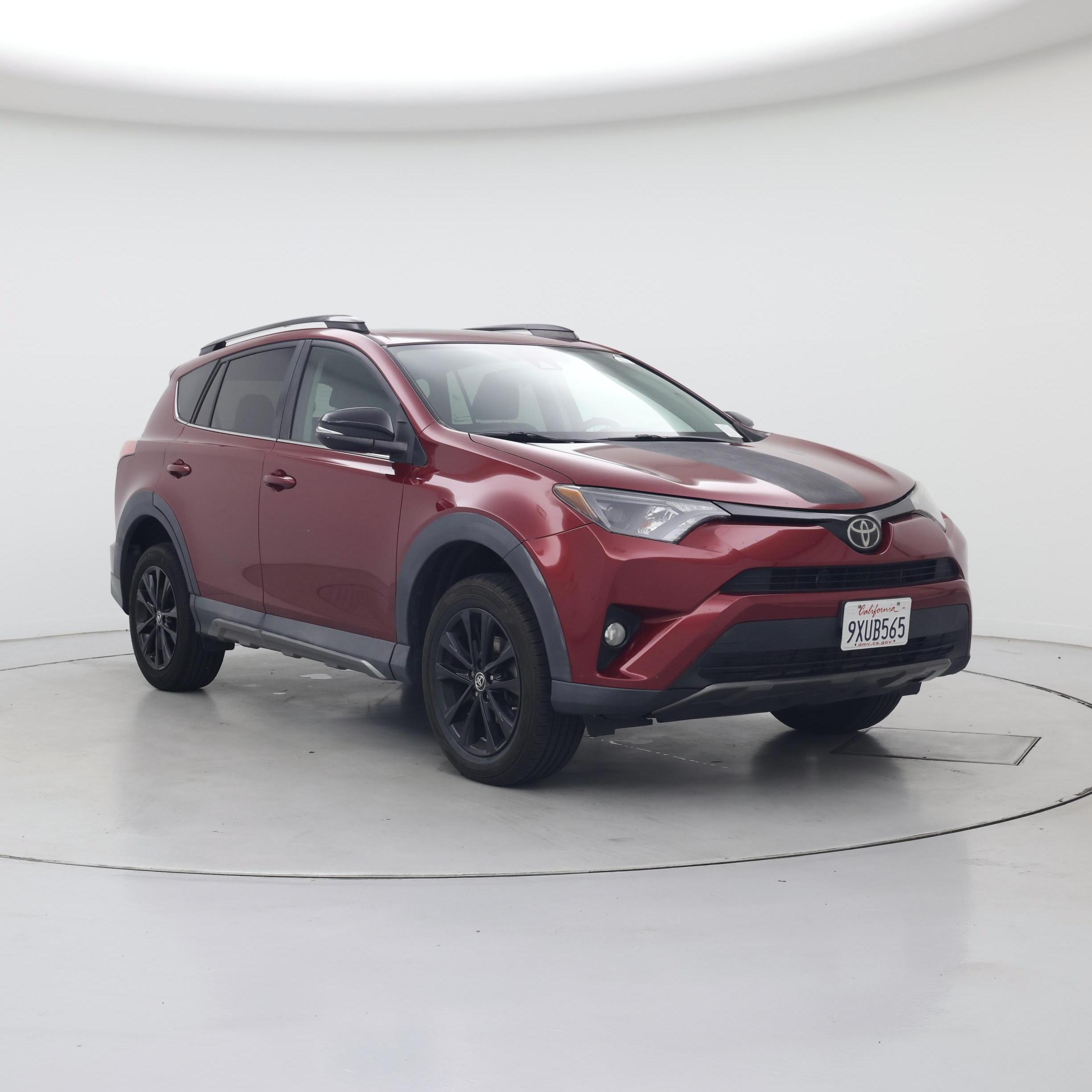 Red 2018 Toyota RAV4 SUV / Crossover All-Wheel Drive Automatic
