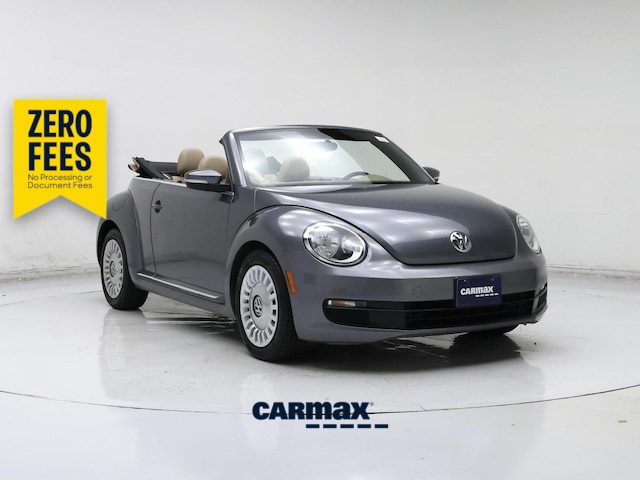 Gray 2014 Volkswagen Beetle Convertible Front-Wheel Drive Automatic