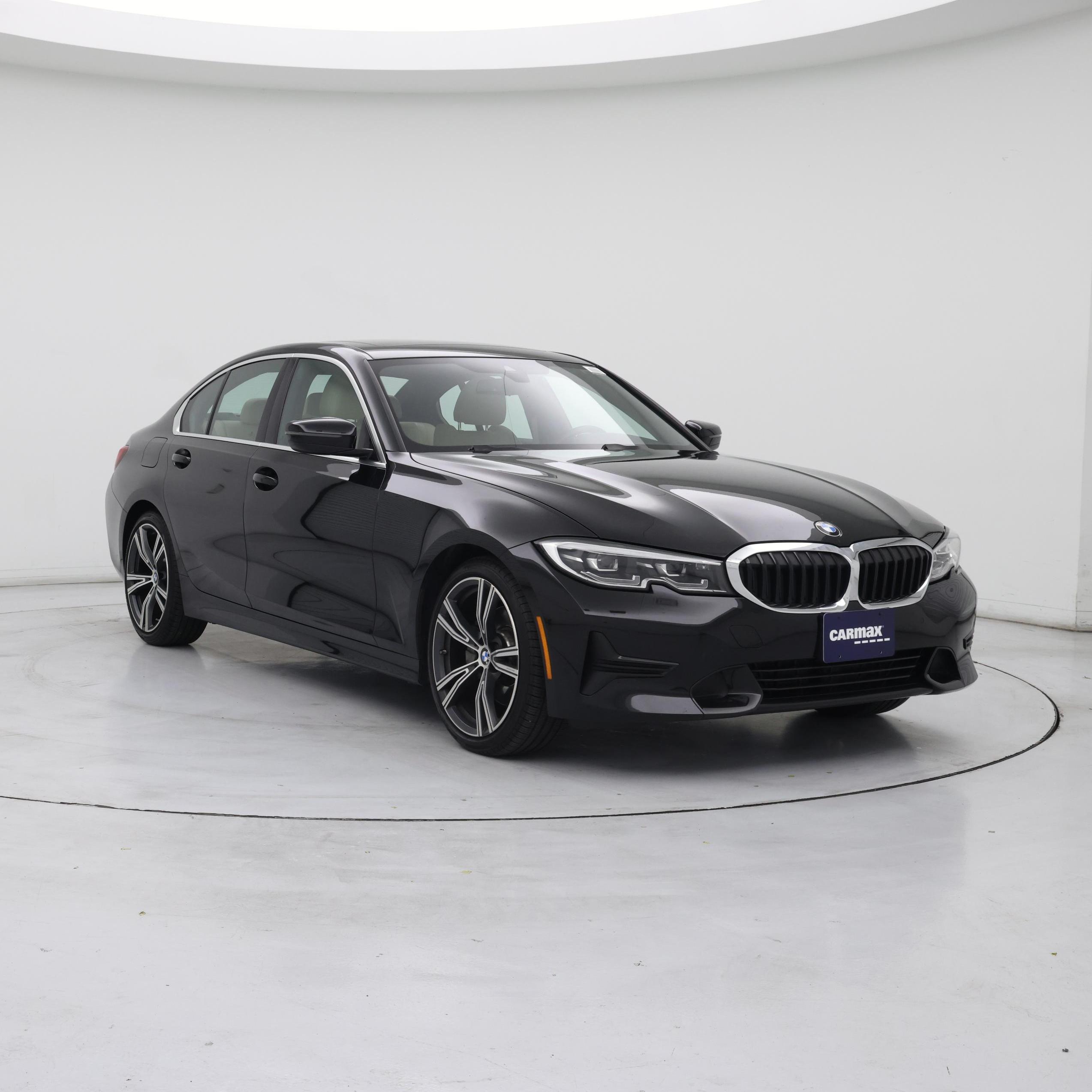 Black 2021 BMW 3 Series Sedan Rear-Wheel Drive Automatic