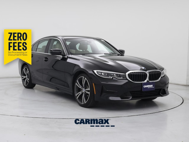 Black 2021 BMW 3 Series Sedan Rear-Wheel Drive Automatic