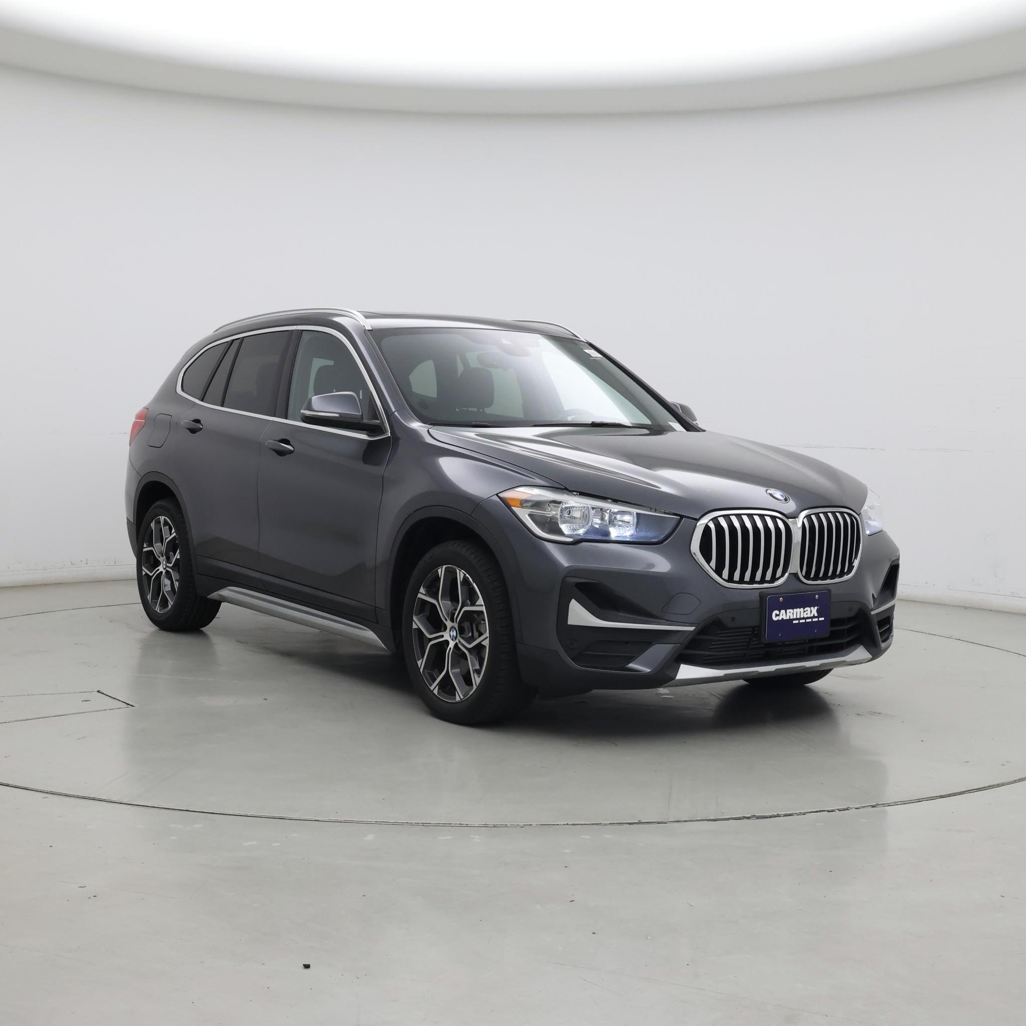 Gray 2021 BMW X1 SUV / Crossover Front-Wheel Drive Automatic