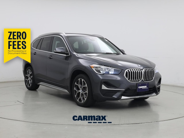 Gray 2021 BMW X1 SUV / Crossover Front-Wheel Drive Automatic