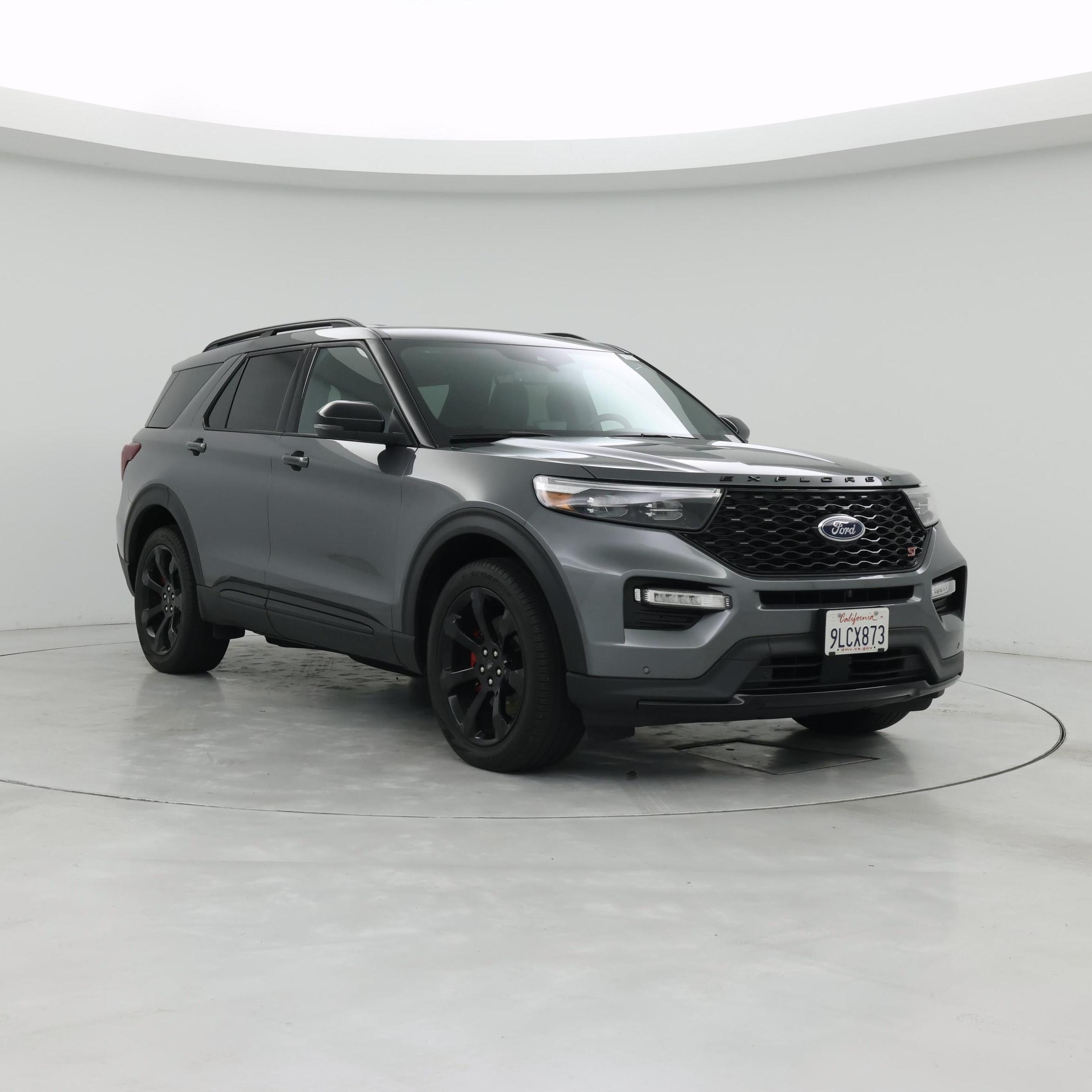Gray 2023 Ford Explorer SUV / Crossover All-Wheel Drive Automatic