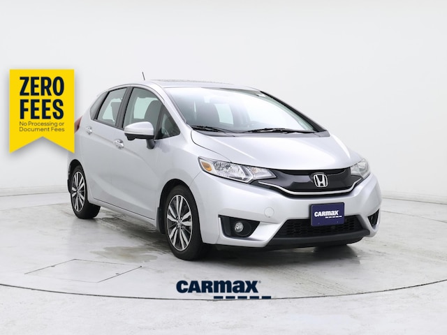 Silver 2015 Honda Fit Hatchback Front-Wheel Drive Automatic