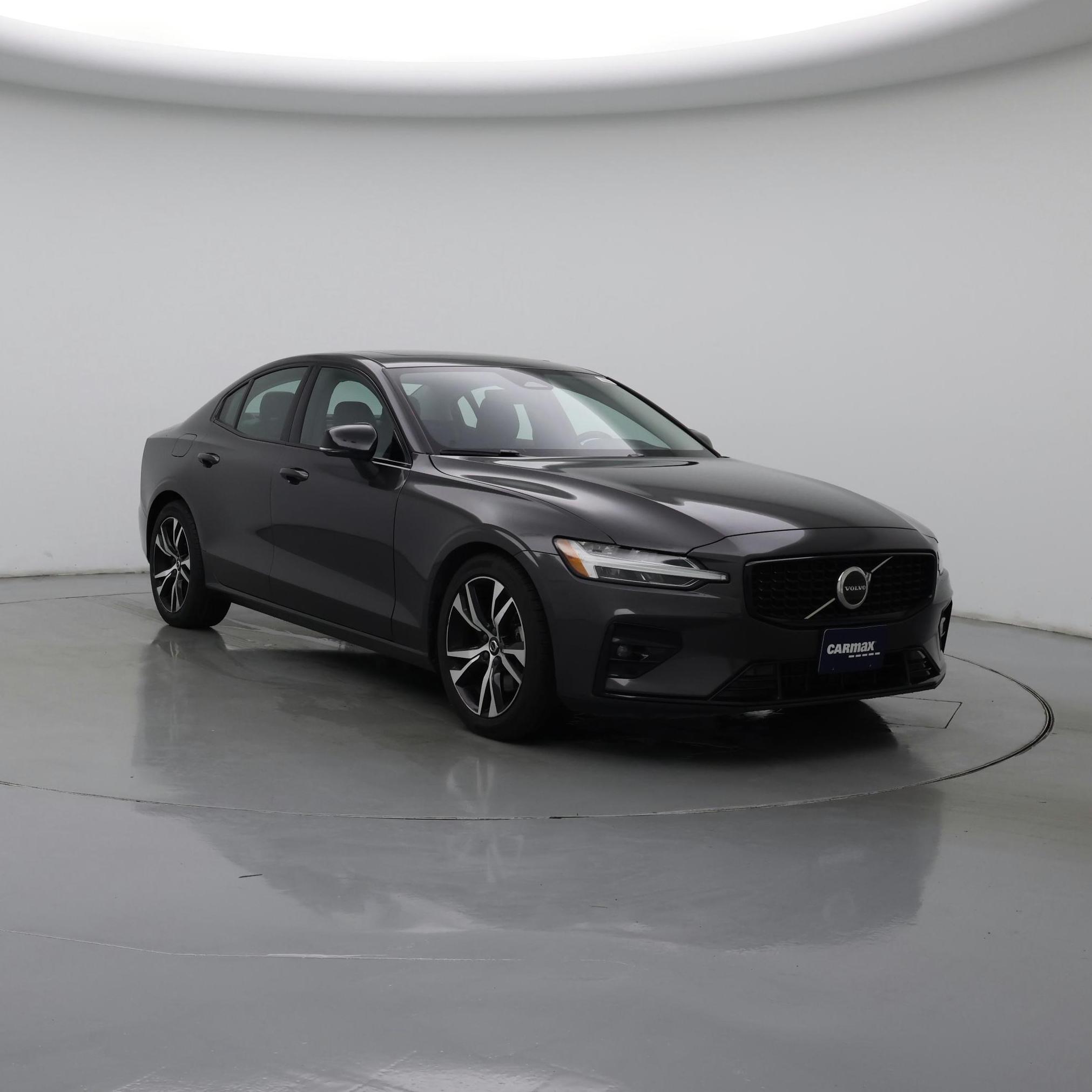 Gray 2024 Volvo S60 Sedan Front-Wheel Drive Automatic