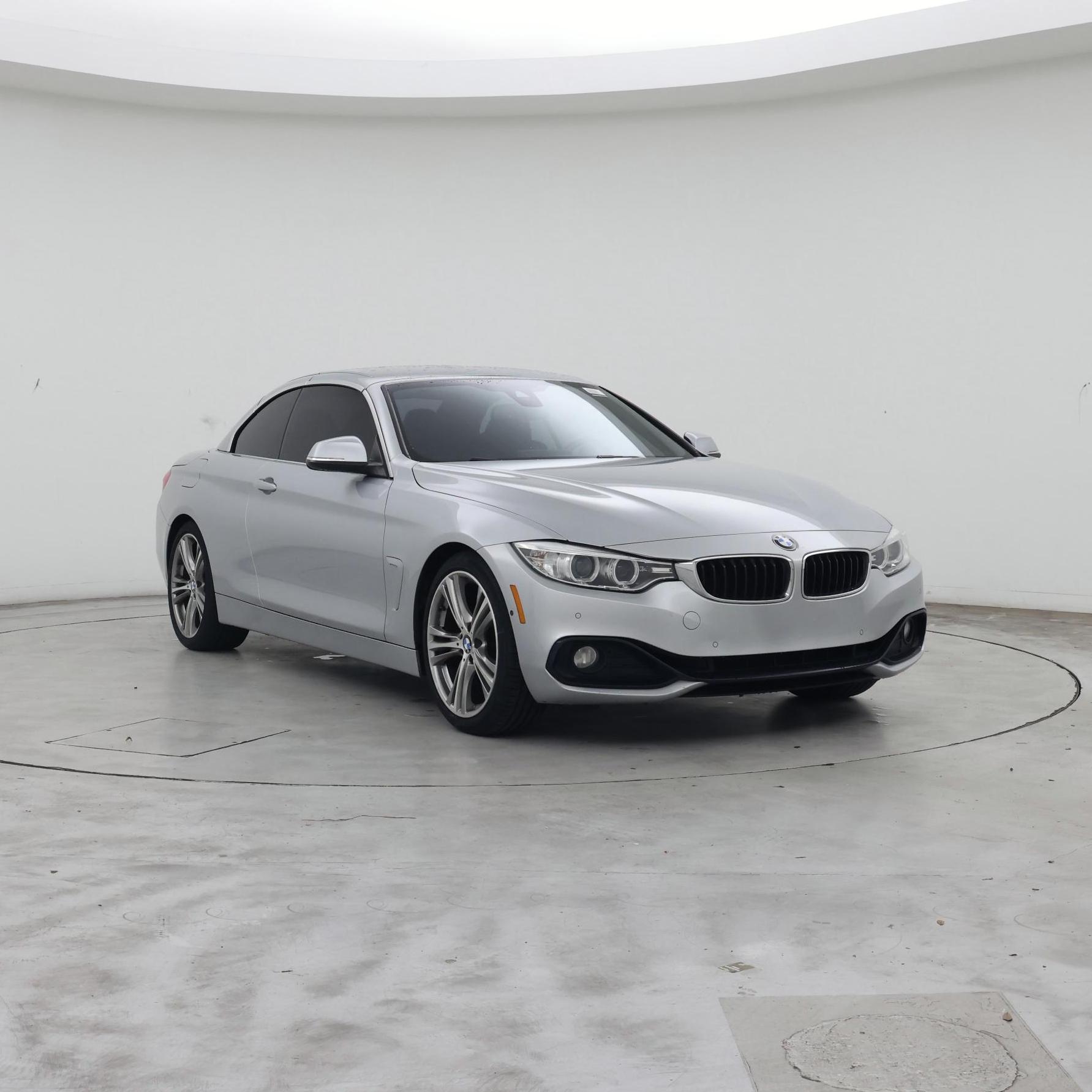 Silver 2017 BMW 4 Series Convertible Rear-Wheel Drive Automatic