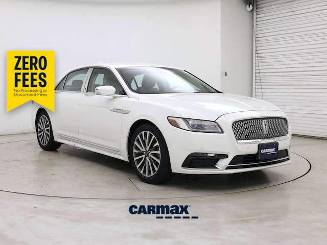 White 2020 Lincoln Continental Sedan Front-Wheel Drive Automatic