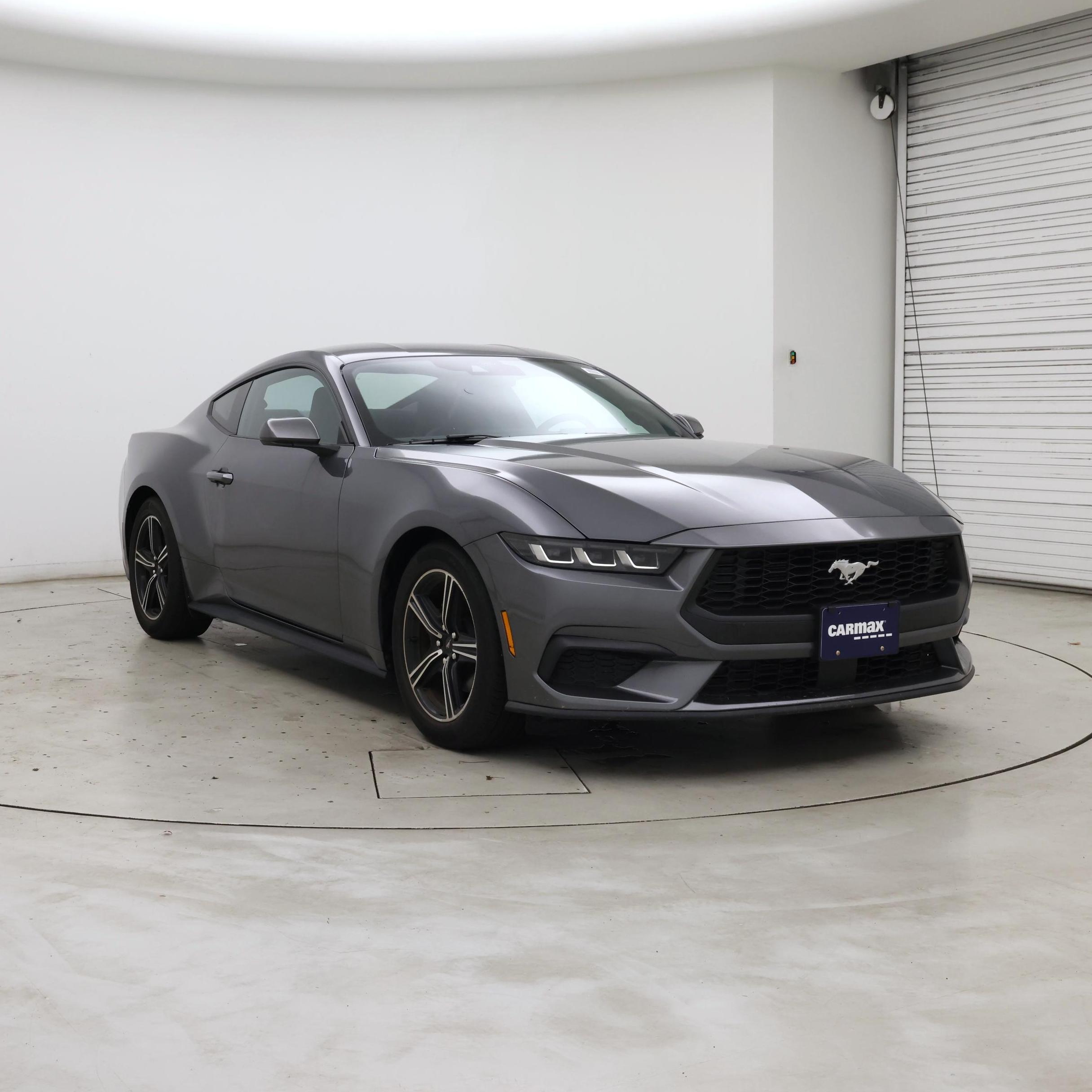 Gray 2025 Ford Mustang Coupe Rear-Wheel Drive Automatic