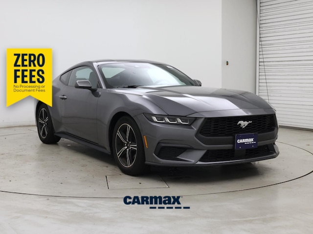 Gray 2025 Ford Mustang Coupe Rear-Wheel Drive Automatic