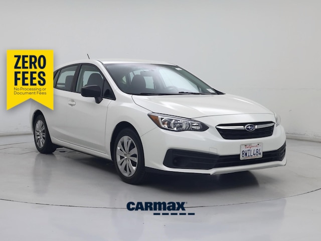 White 2021 Subaru Impreza Sedan Automatic