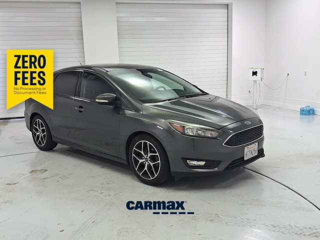 Gray 2017 Ford Focus Sedan Front-Wheel Drive Automatic