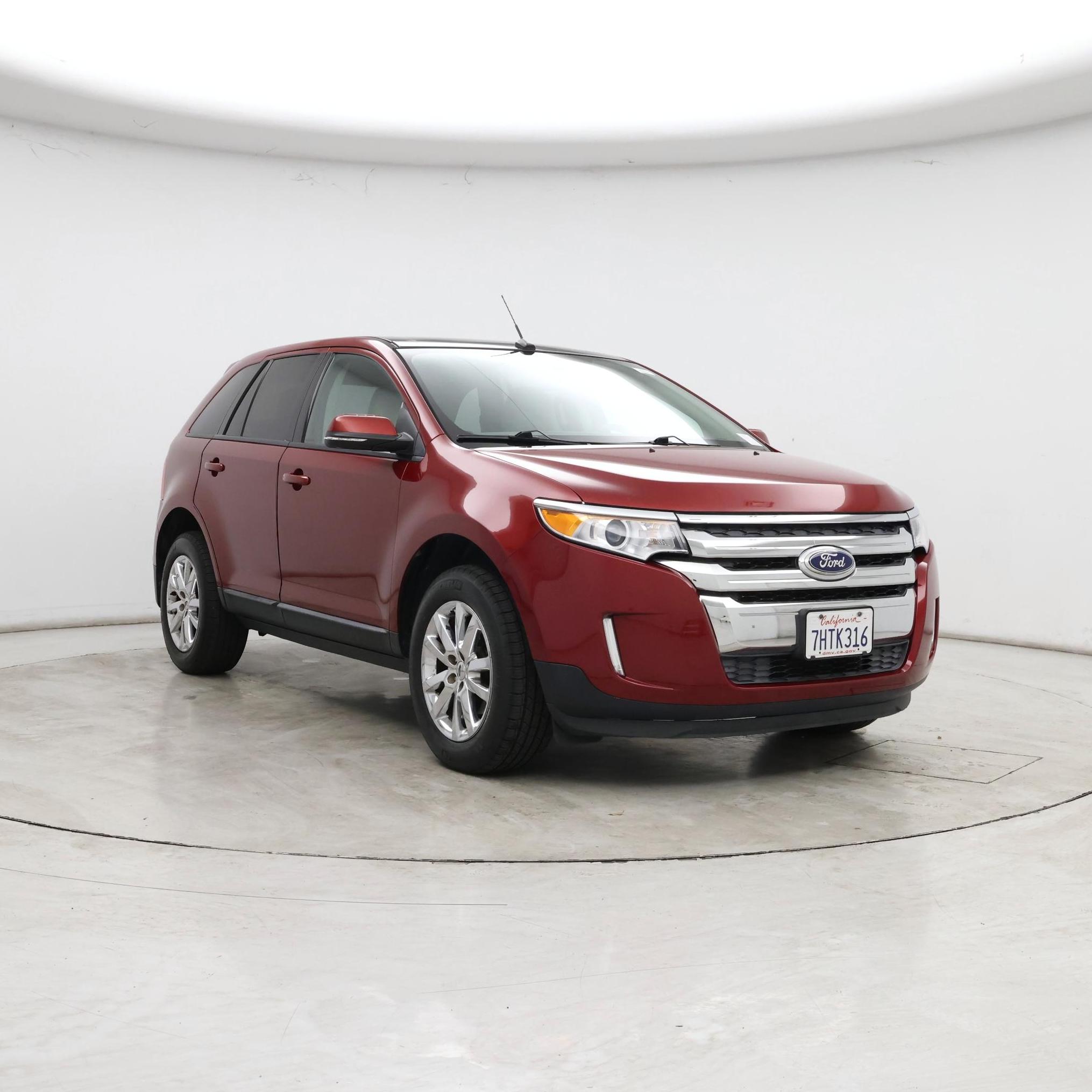Red 2014 Ford Edge SUV / Crossover Front-Wheel Drive Automatic