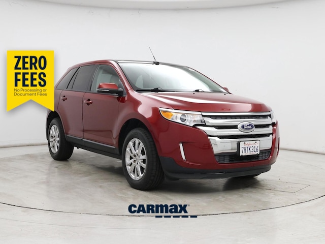 Red 2014 Ford Edge SUV / Crossover Front-Wheel Drive Automatic