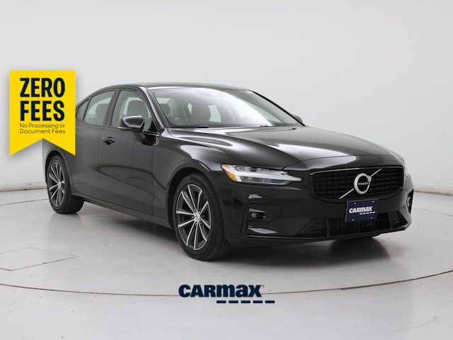 Black 2022 Volvo S60 Sedan Front-Wheel Drive Automatic