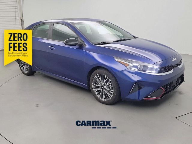 Blue 2024 Kia Forte Sedan Front-Wheel Drive Automatic