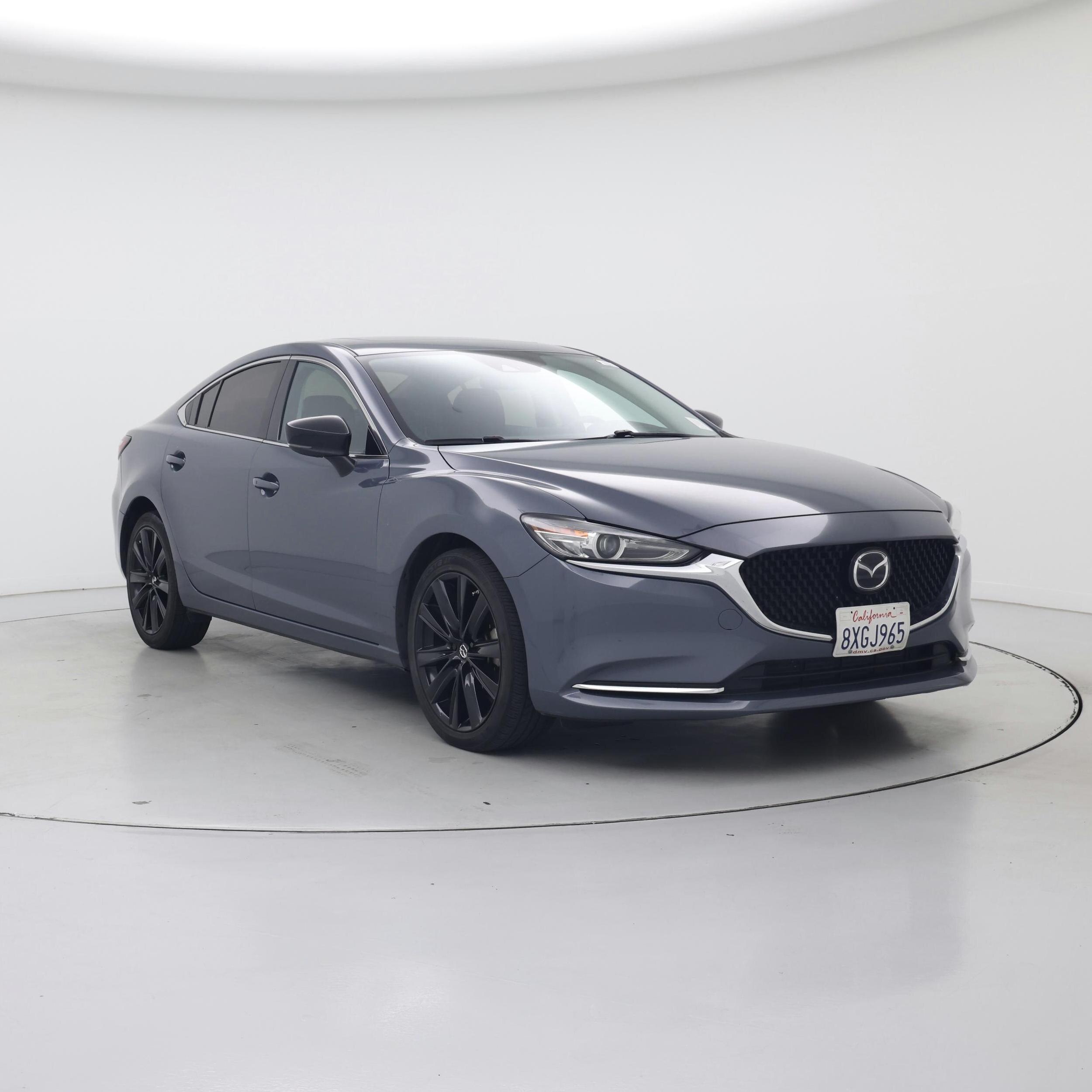Blue 2021 Mazda MAZDA6 Sedan Front-Wheel Drive Automatic