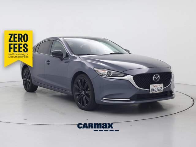 Blue 2021 Mazda MAZDA6 Sedan Front-Wheel Drive Automatic