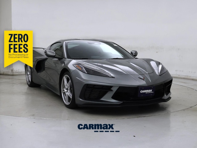 Gray 2024 Chevrolet Corvette Coupe Rear-Wheel Drive Automatic