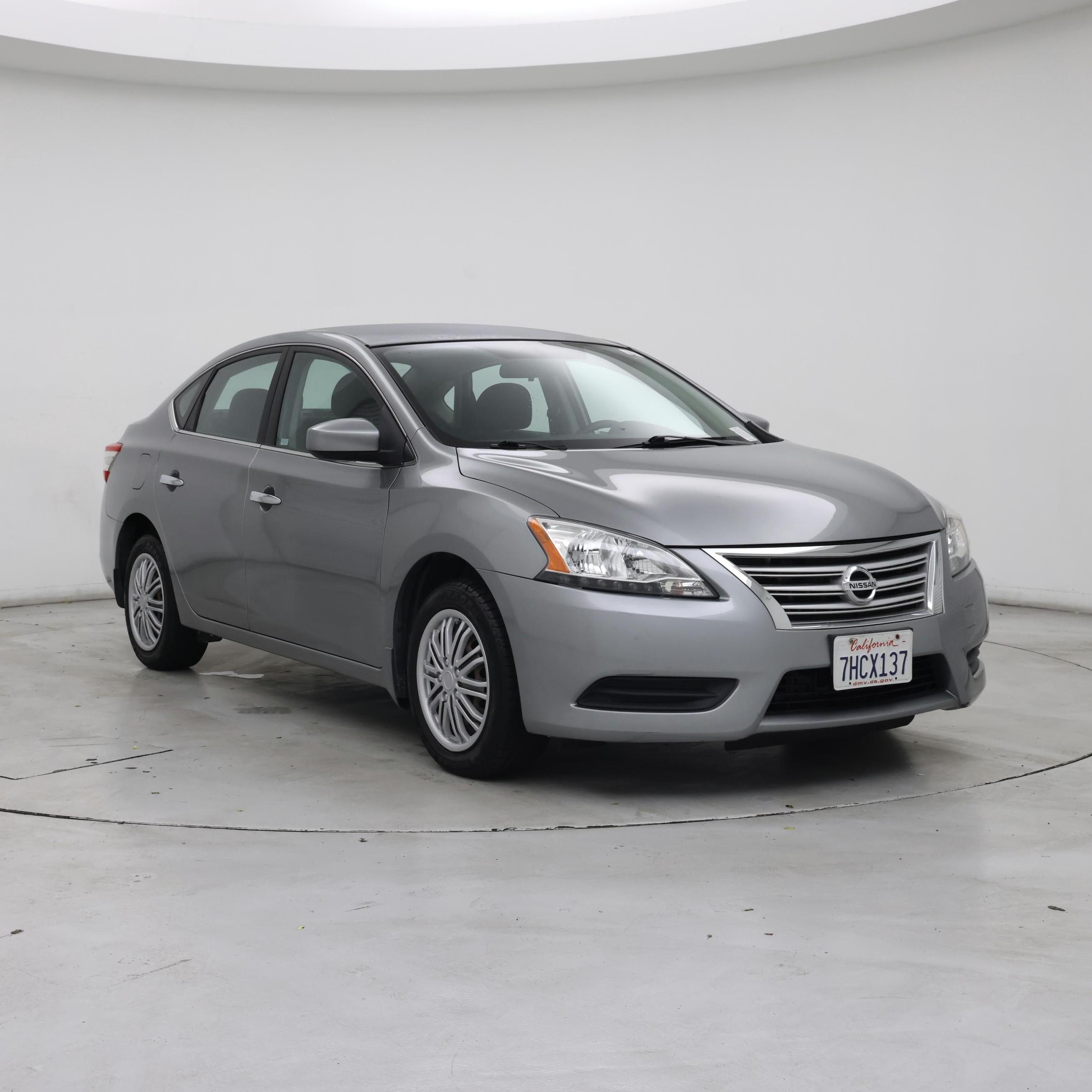 Silver 2014 Nissan Sentra Sedan Front-Wheel Drive Automatic