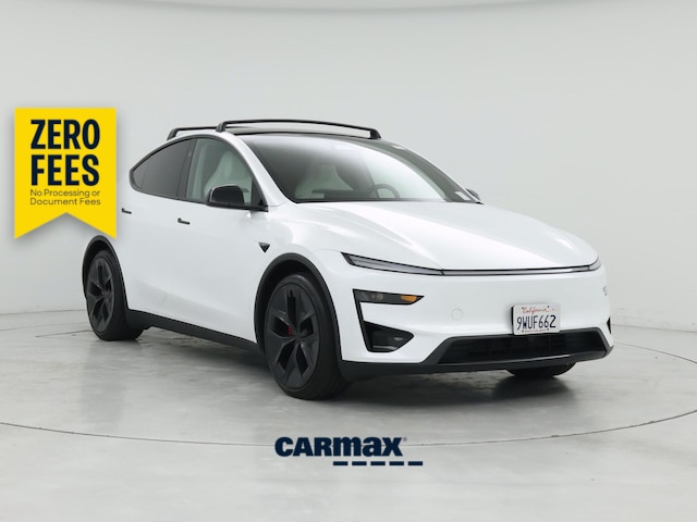 White 2026 Tesla Model Y SUV / Crossover All-Wheel Drive Automatic