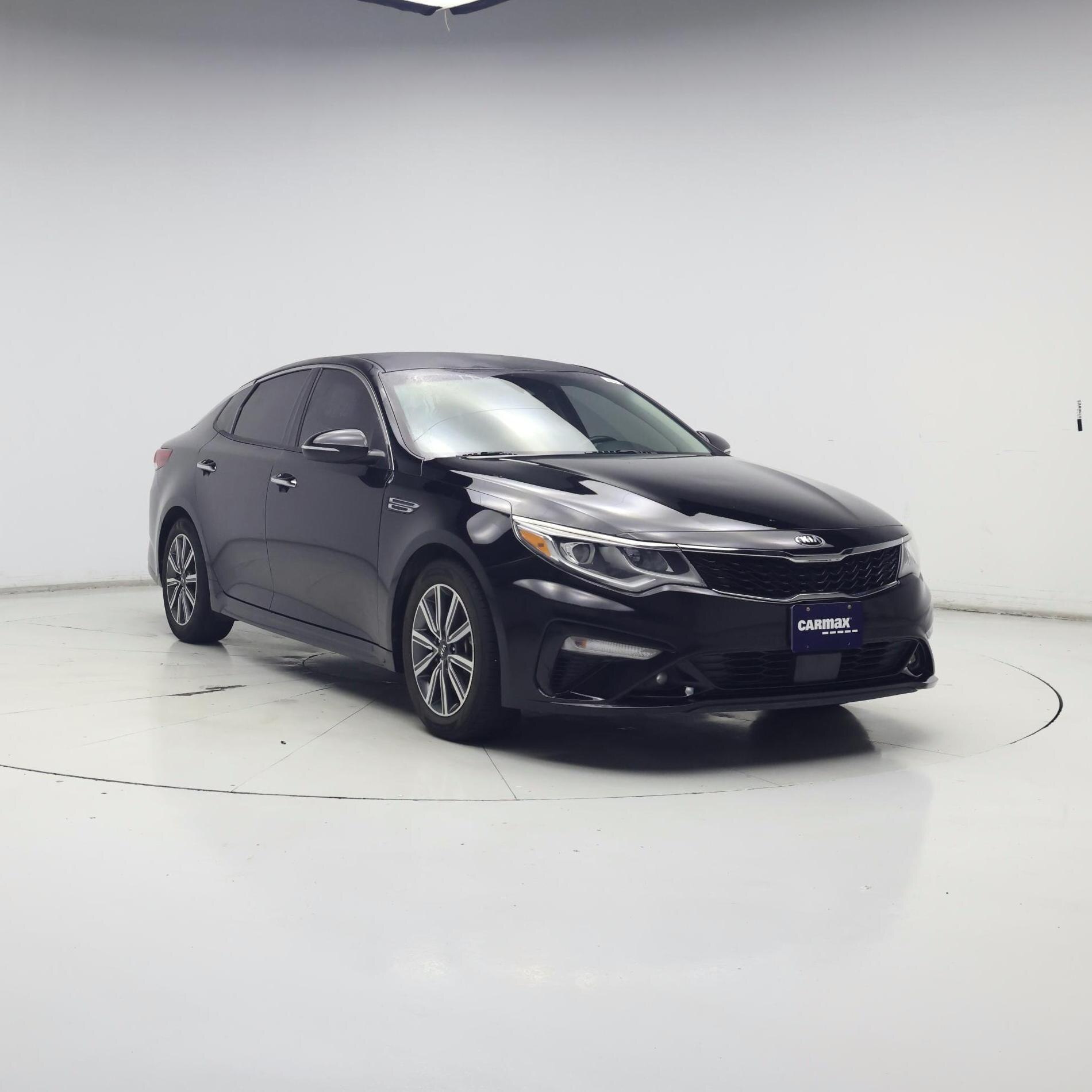 Black 2020 Kia Optima Sedan Front-Wheel Drive Automatic