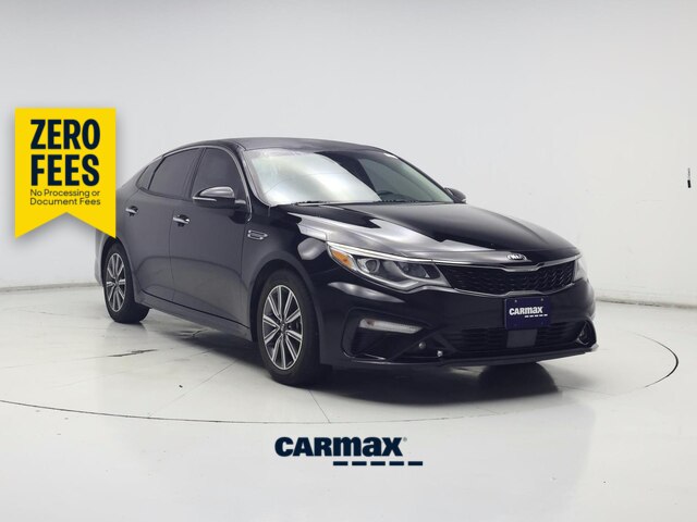 Black 2020 Kia Optima Sedan Front-Wheel Drive Automatic