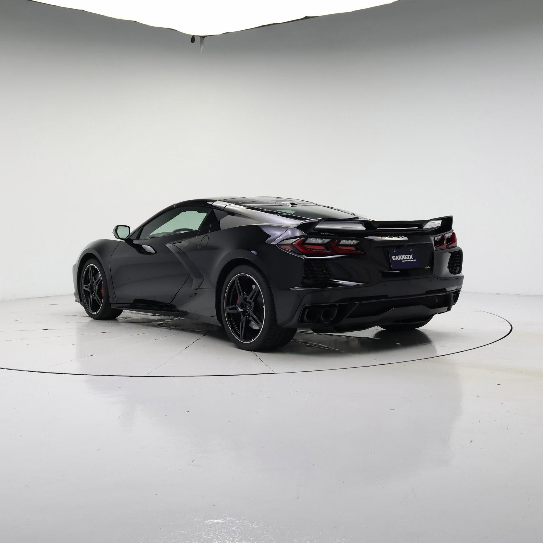 Black 2024 Chevrolet Corvette Coupe Rear-Wheel Drive Automatic