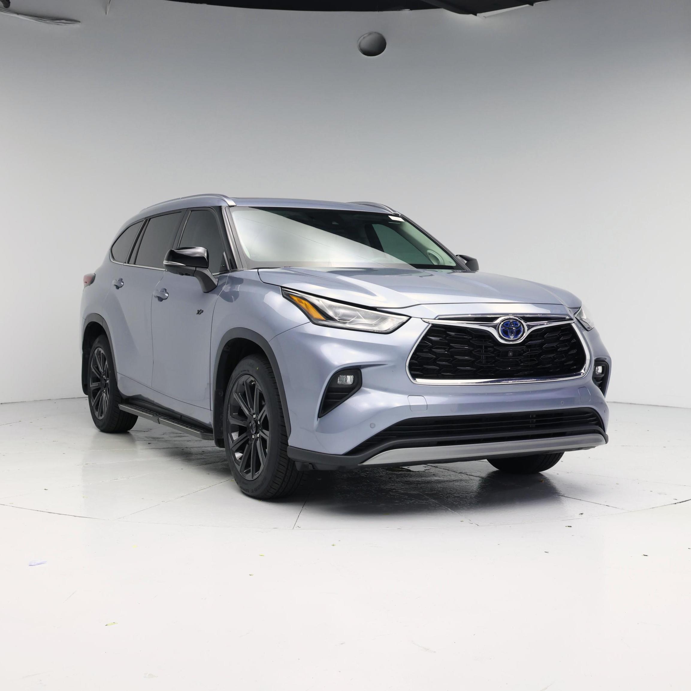 Blue 2024 Toyota Highlander Hybrid SUV / Crossover Front-Wheel Drive Automatic