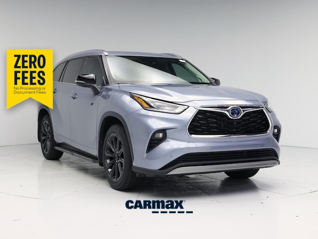 Blue 2024 Toyota Highlander Hybrid SUV / Crossover Front-Wheel Drive Automatic