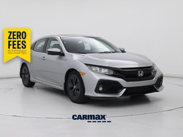 Silver 2018 Honda Civic Hatchback Hatchback Front-Wheel Drive Automatic