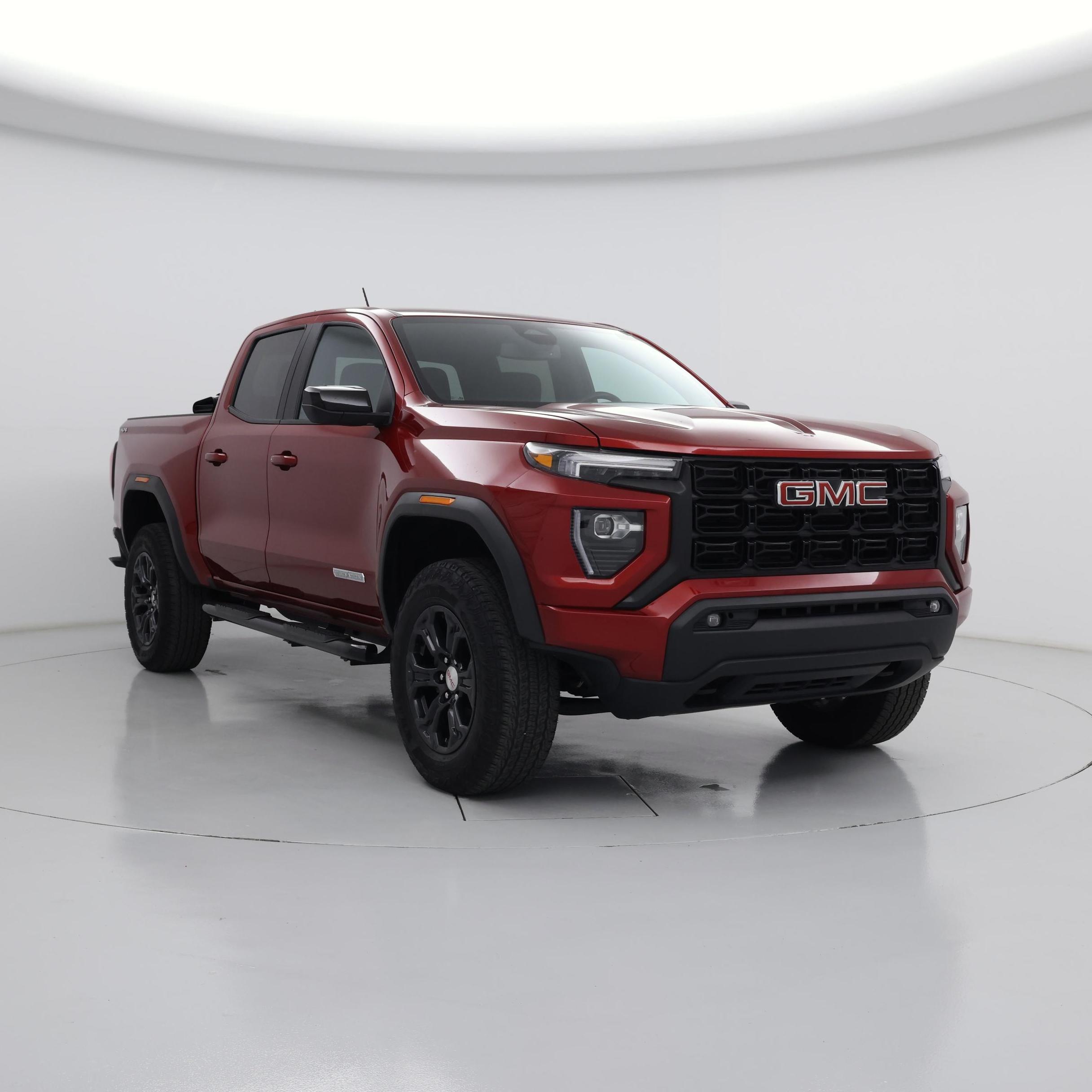 Red 2023 GMC Canyon Pickup Truck Four-Wheel Drive Automatic