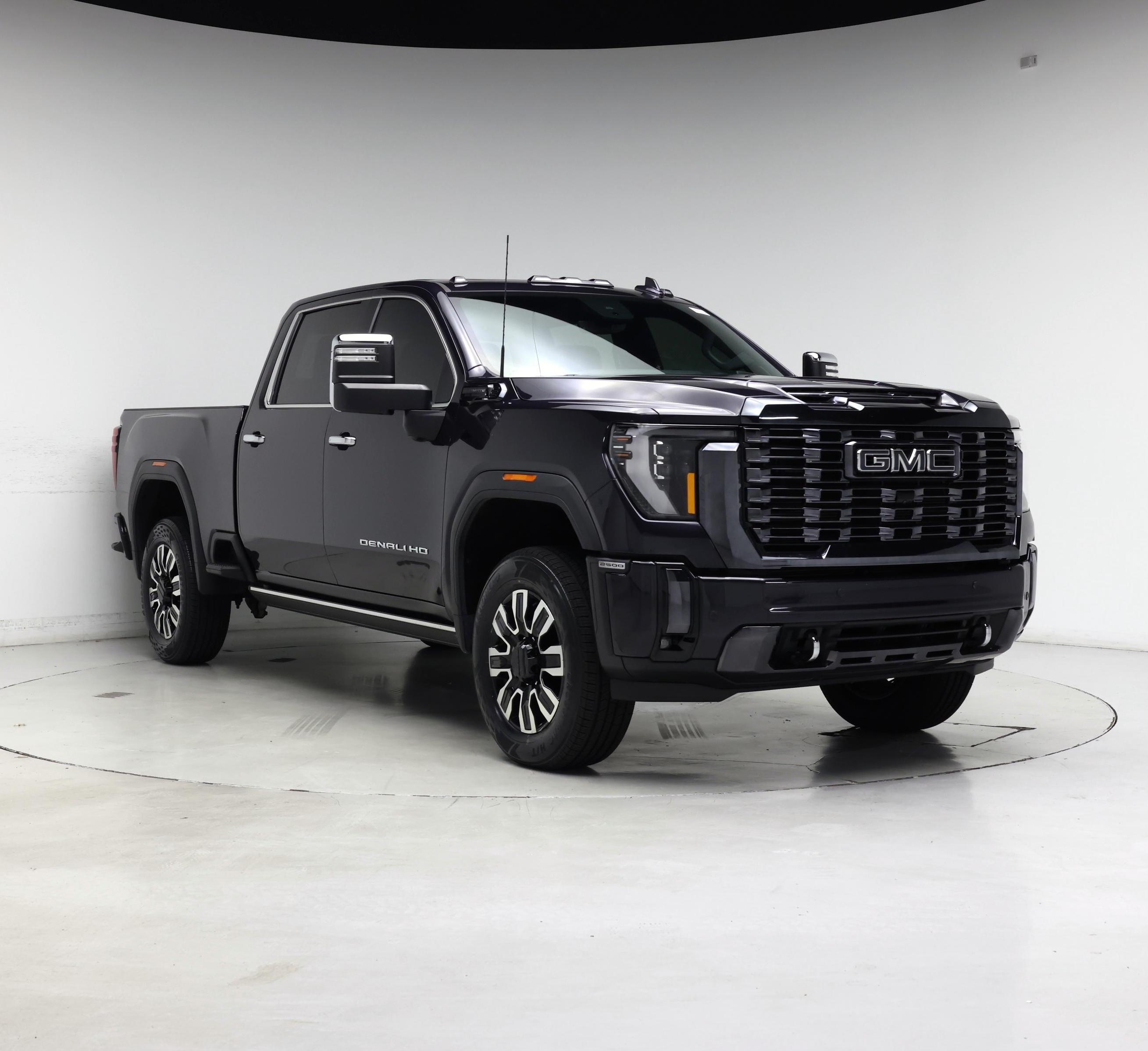 Black 2024 GMC Sierra 2500HD Pickup Truck Four-Wheel Drive Automatic