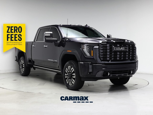 Black 2024 GMC Sierra 2500HD Pickup Truck Four-Wheel Drive Automatic