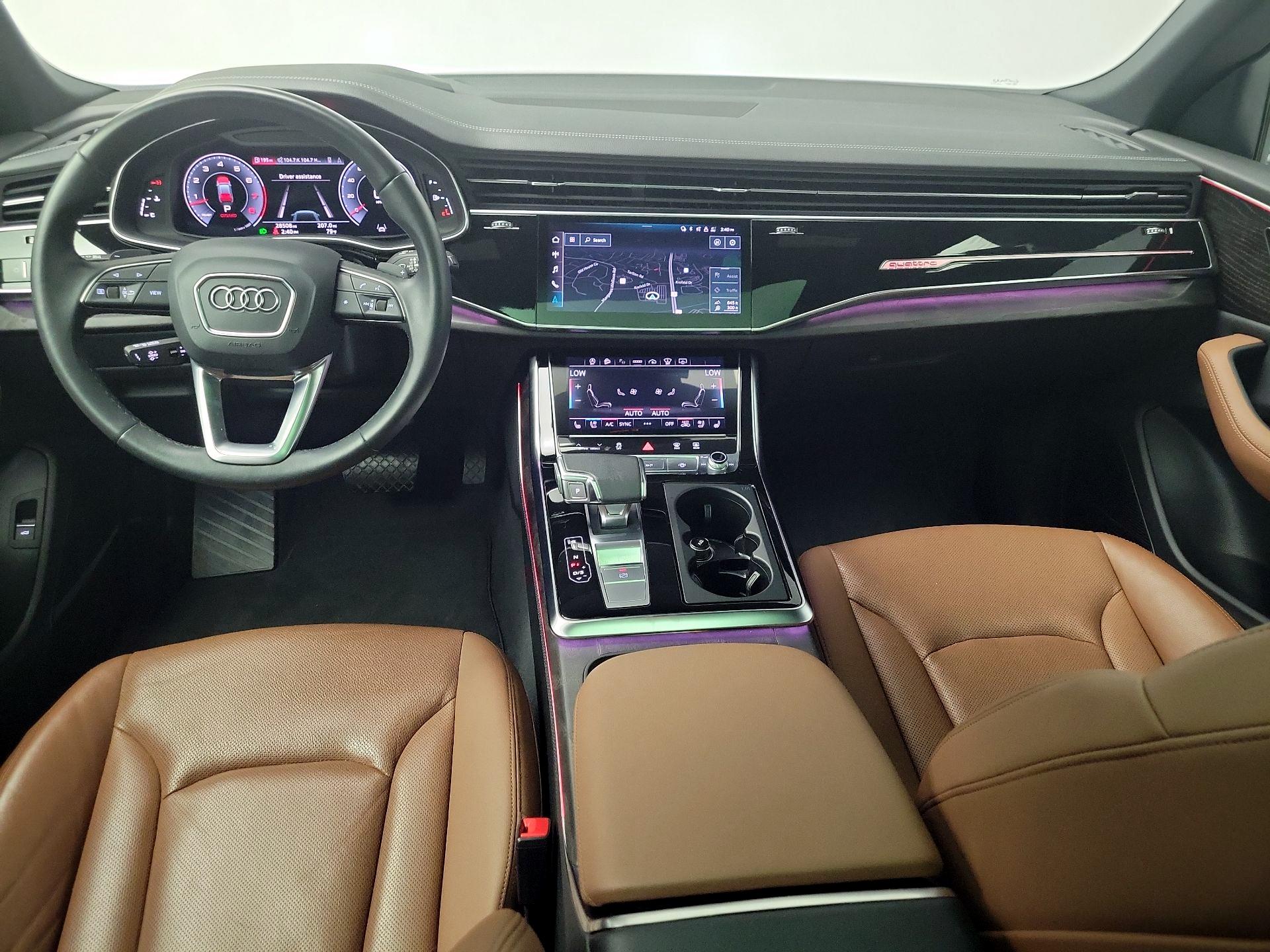 Gray 2023 Audi Q8 SUV / Crossover All-Wheel Drive Automatic