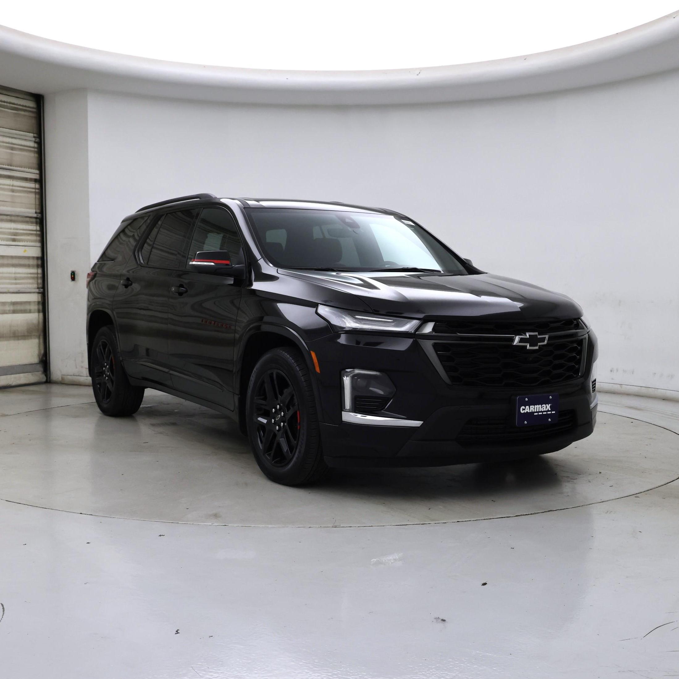 Black 2023 Chevrolet Traverse SUV / Crossover Four-Wheel Drive Automatic