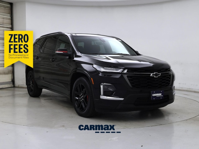 Black 2023 Chevrolet Traverse SUV / Crossover Four-Wheel Drive Automatic