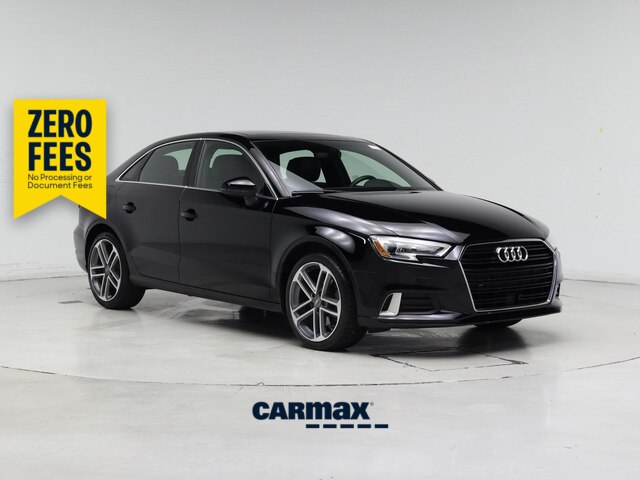 Black 2019 Audi A3 Sedan Front-Wheel Drive Automatic