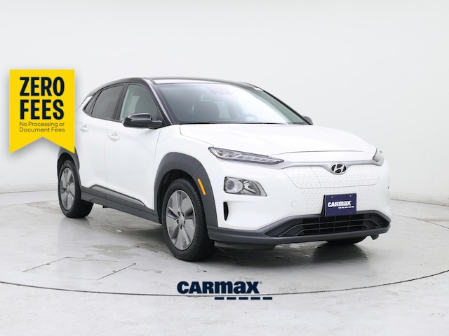 White 2021 Hyundai Kona Electric SUV / Crossover Front-Wheel Drive Automatic