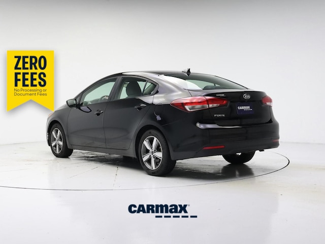 Black 2018 Kia Forte Sedan Front-Wheel Drive Automatic