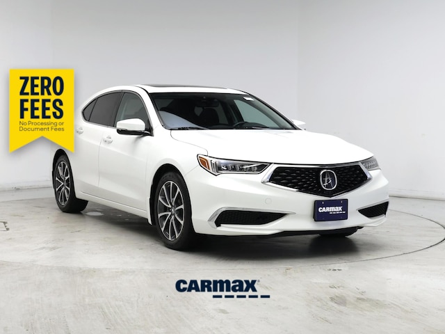 White 2018 Acura TLX Sedan All-Wheel Drive Automatic