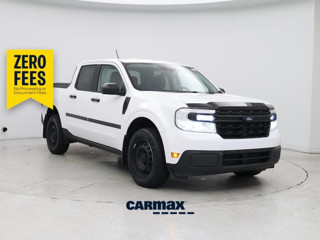 White 2023 Ford Maverick Pickup Truck Front-Wheel Drive Automatic