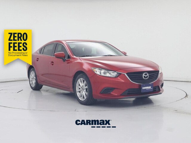 Red 2016 Mazda MAZDA6 Sedan Front-Wheel Drive Automatic