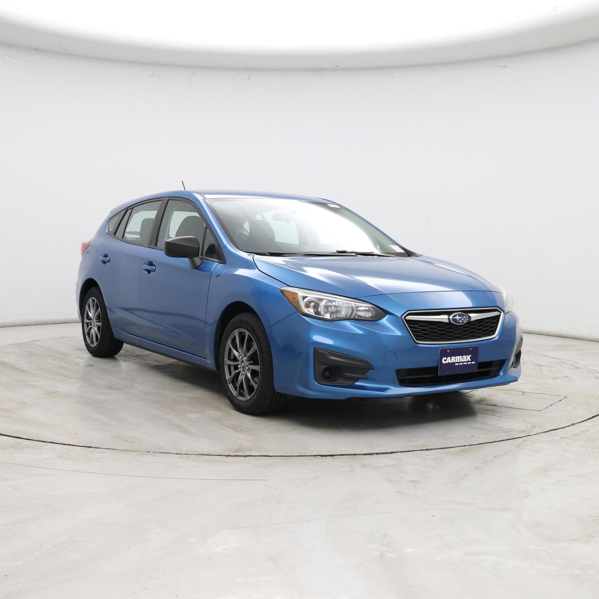 Blue 2019 Subaru Impreza Sedan  Automatic