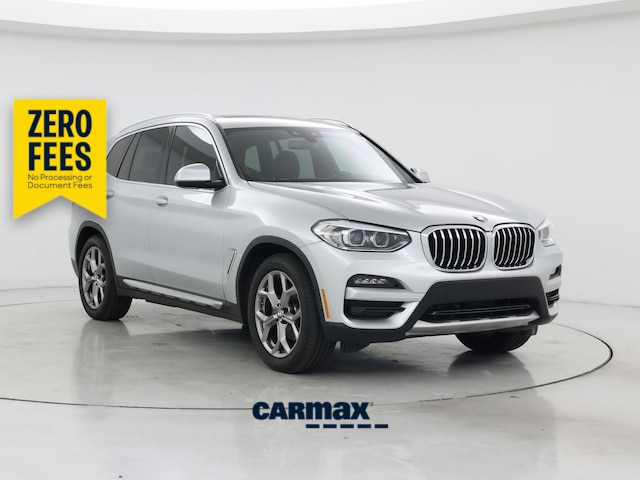 Silver 2021 BMW X3 SUV / Crossover Rear-Wheel Drive Automatic