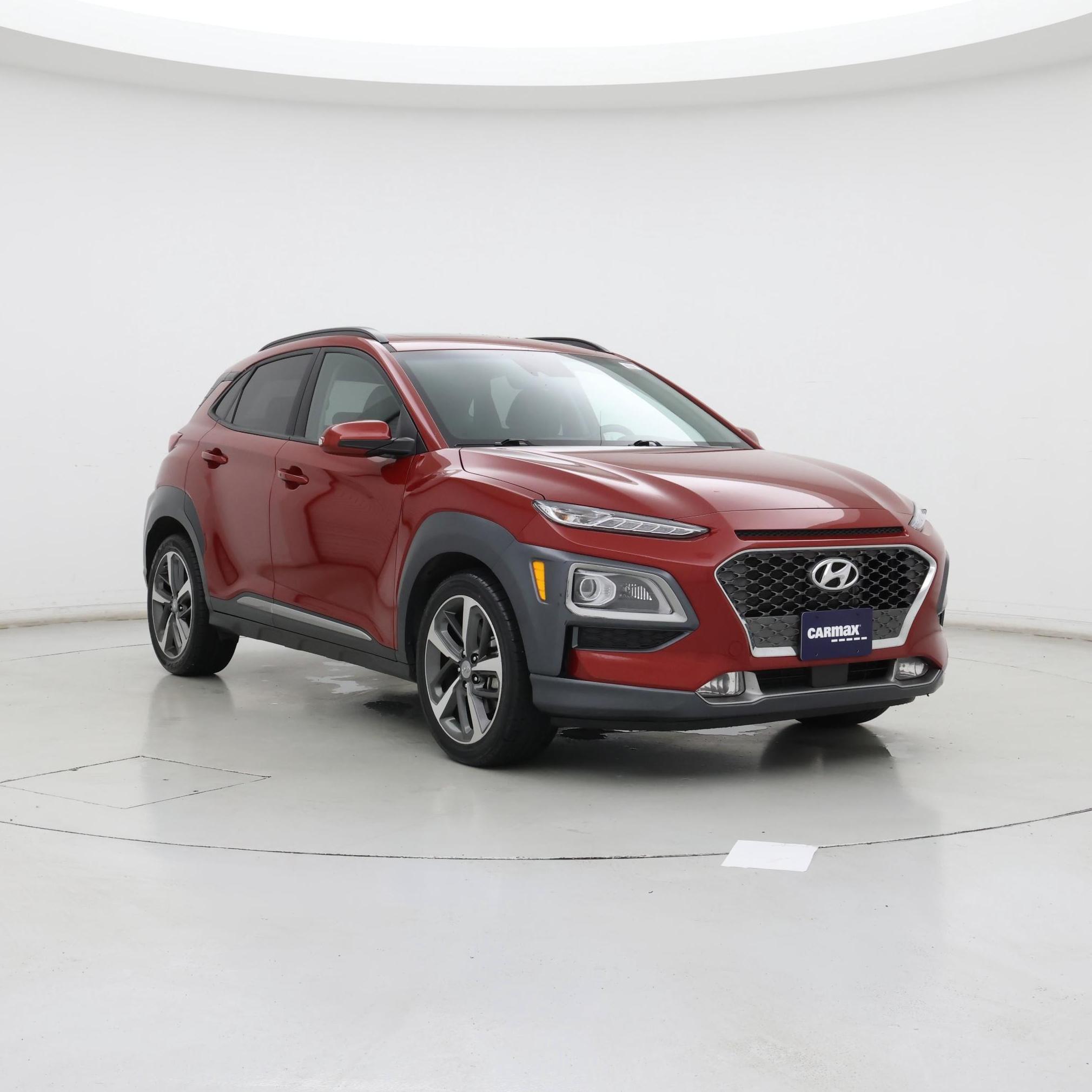 Red 2021 Hyundai Kona SUV / Crossover All-Wheel Drive Automatic