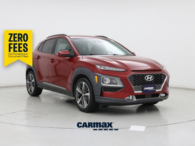 Red 2021 Hyundai Kona SUV / Crossover All-Wheel Drive Automatic