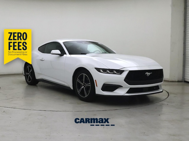 White 2025 Ford Mustang Coupe Rear-Wheel Drive Automatic