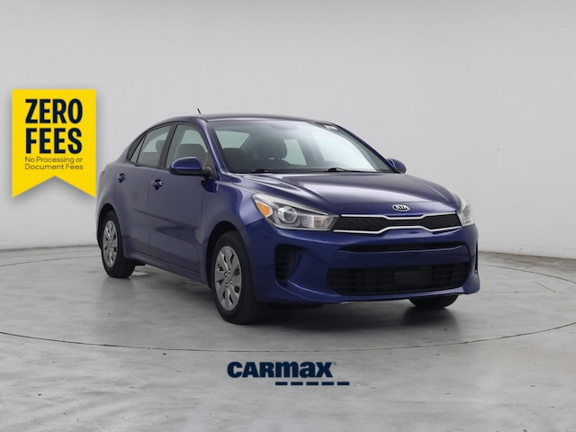 Blue 2020 Kia Rio Sedan Front-Wheel Drive Automatic